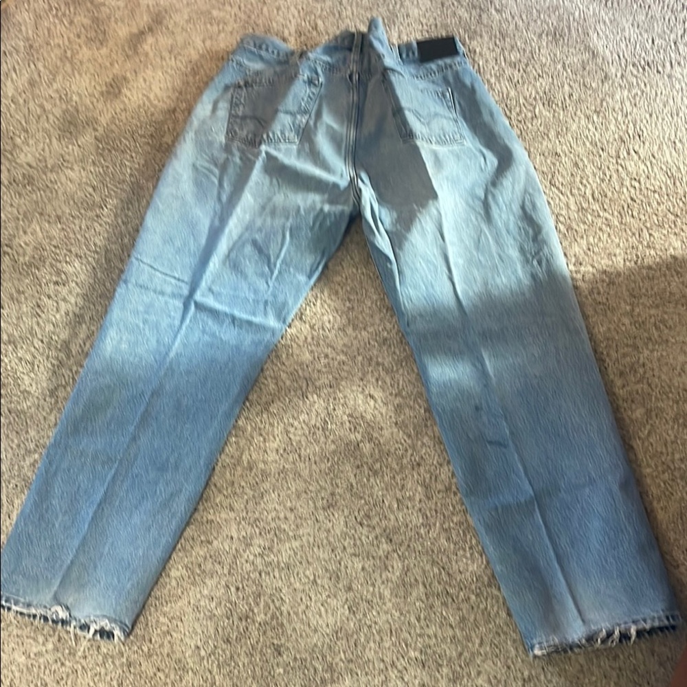Harley-Davidson Blue Bootcut Jeans Classic Style - Picture 6 of 7